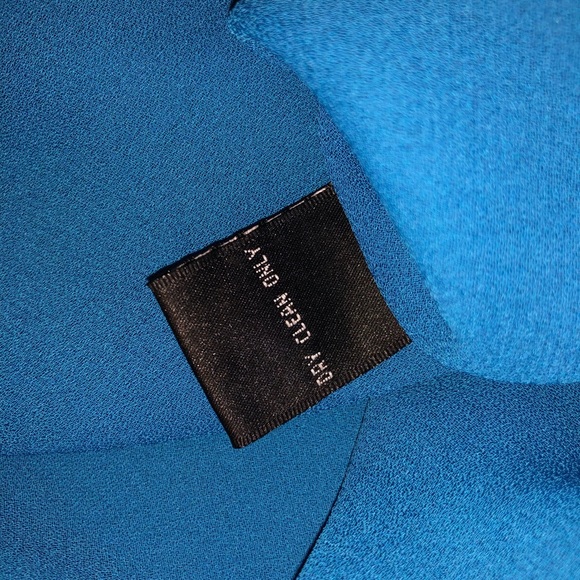 Beautiful TRIO NY Turquoise Slip Dress - Picture 9 of 9